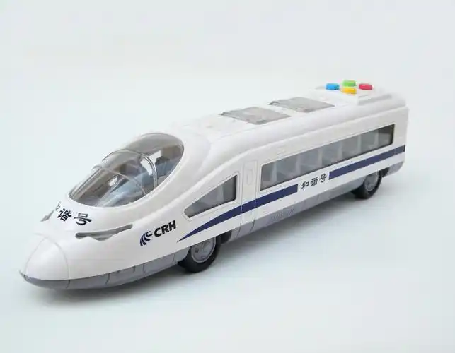 林达8011和谐号火车高铁动车组惯性音乐故事声光儿童玩具早教玩具