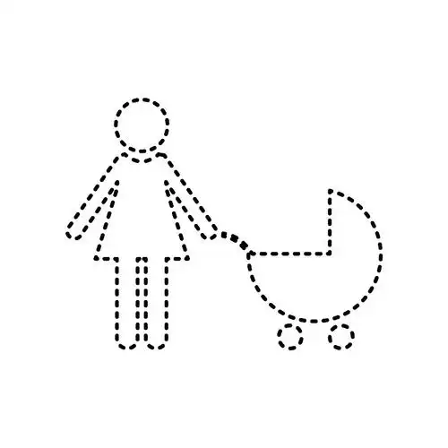 家族符号黑虚线图片