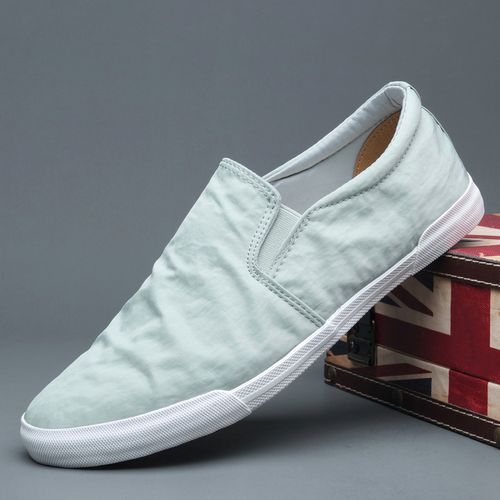 潮流休闲厚底大码一脚蹬布鞋男士板鞋已售42新品淘宝￥88折后价￥58