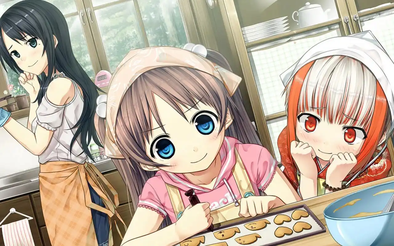 二次元可爱动漫美少女图片高清壁纸