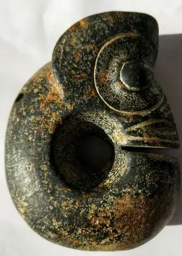 红山玉 黑皮玉猪龙