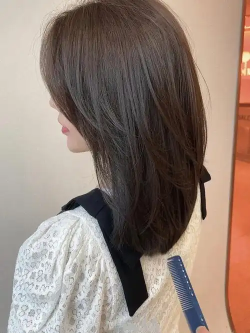 支持不染不烫一定要剪免打理锁骨发女生