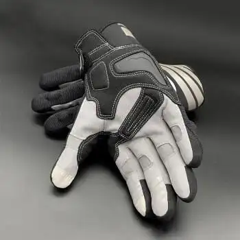 摩托车手套本田摩托车电动车骑行手套四季机车骑士防摔赛车全指手套
