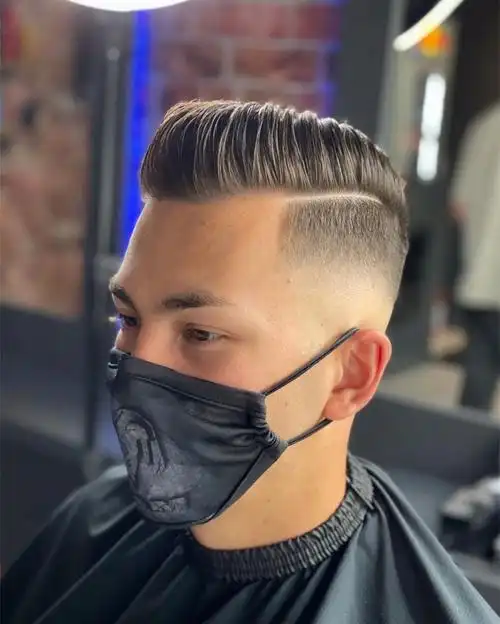 第一种男士大背头