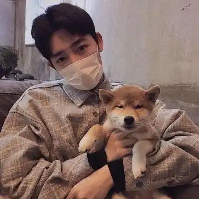 真人帅气侧脸男生头像