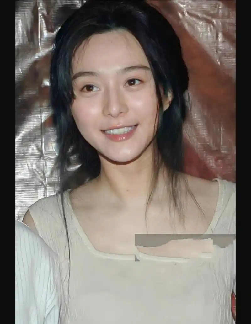 范冰冰 素颜出圈神图