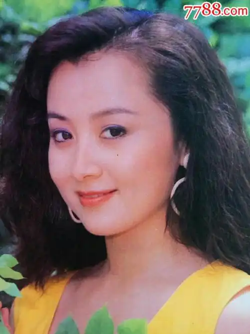 影坛新秀金梦--建新摄(1992年年历画)