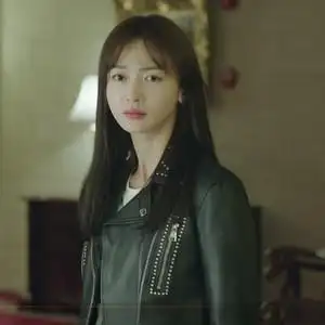 正青春章小鱼吴谨言同款衣服真皮外套时尚新款高端皮衣女明星定制