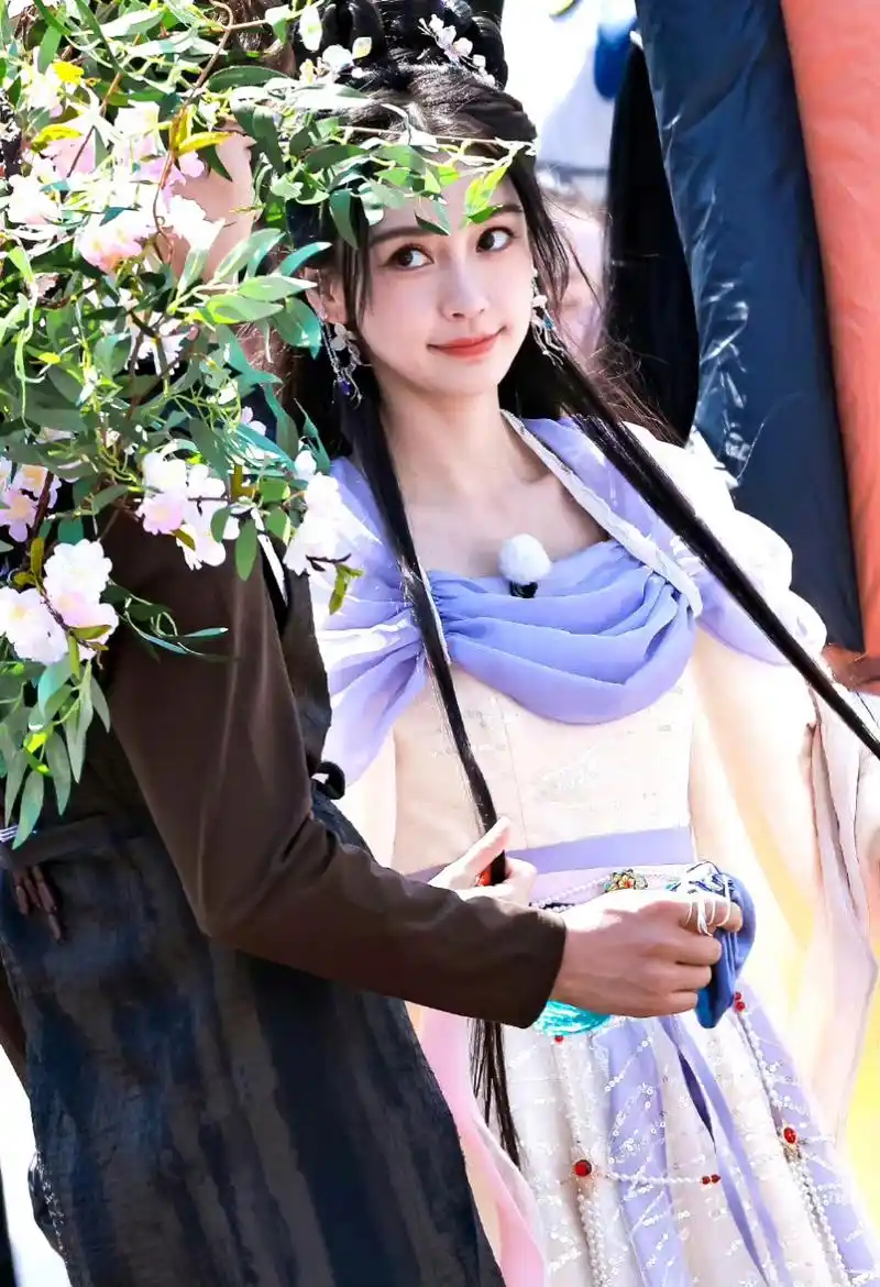 杨颖的七仙女造型,太美了吧!