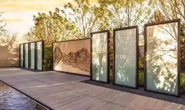 御梵景观庭院景墙就该是这样的