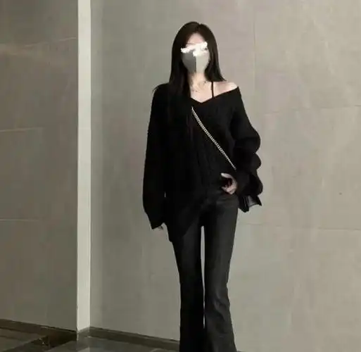 down这期介绍的5种风格,共计35套高黑色毛衣搭配参考完全可以照搬,谁