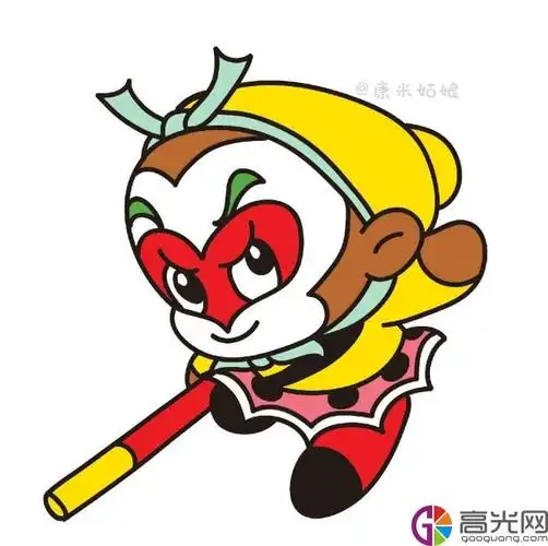 q版孙悟空简笔画步骤图齐天大圣孙悟空简笔画教程