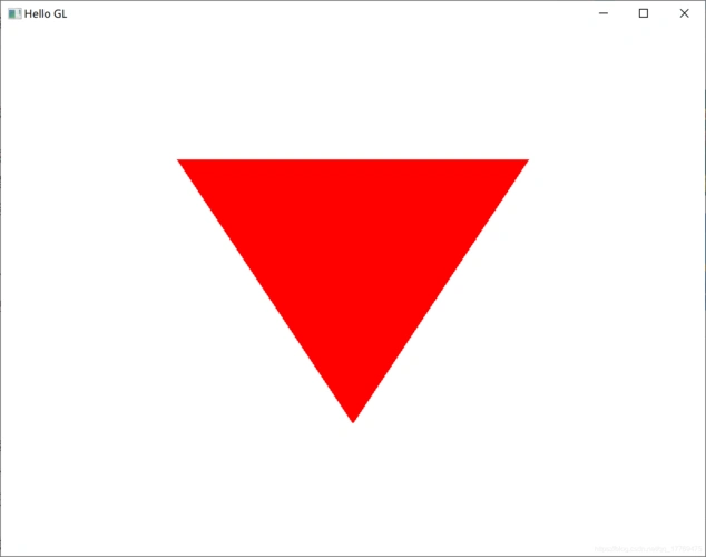 用着色器画个三角形吧opengl