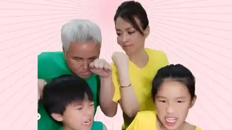 同样是林瑞阳骨肉,把张庭和前妻生的一对比,基因差距一目了然