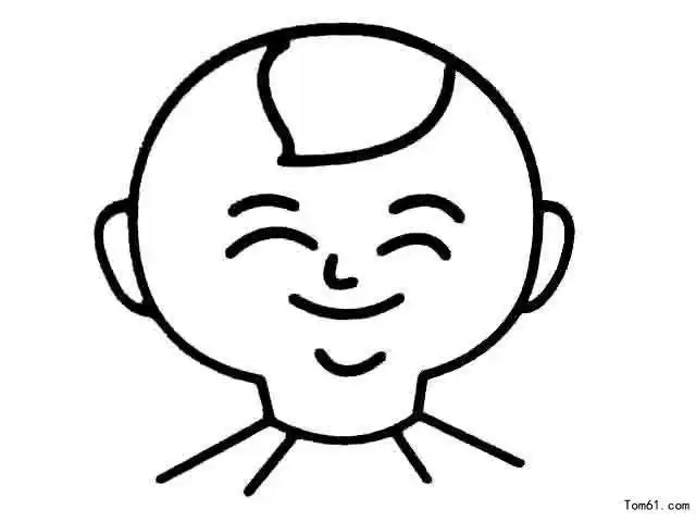 可爱呀简笔画小女孩图片可爱可爱脸蛋简笔画手画表情可爱简笔简笔画