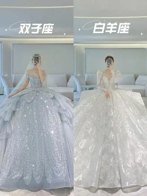 十二星座绝美本命婚纱哪一款是你的专属