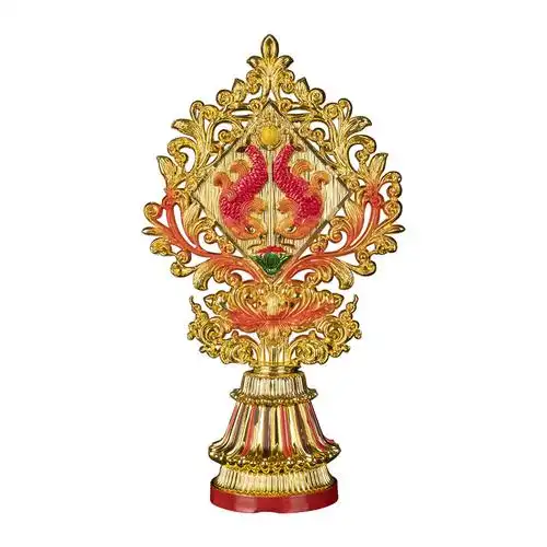 摆件西藏八吉祥莲花供佛密宗法器装饰吉祥八宝摆件