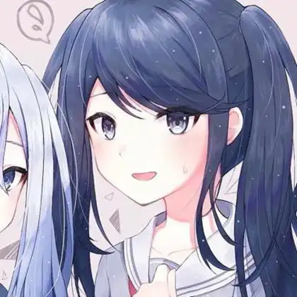 简单动漫两人闺蜜头像女生图片_闺蜜姐妹女生头像_头像屋