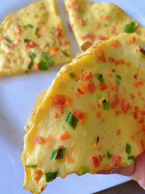 挑战100天美食不重样d71天早餐鸡蛋饼