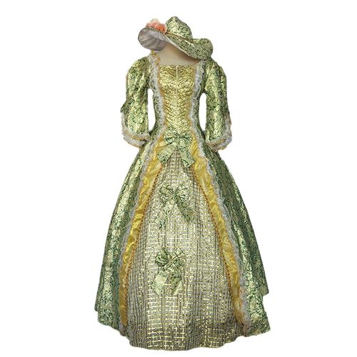 欧洲女士宫廷礼服英国女皇服装女式宫廷舞蹈服公主服演出服出租