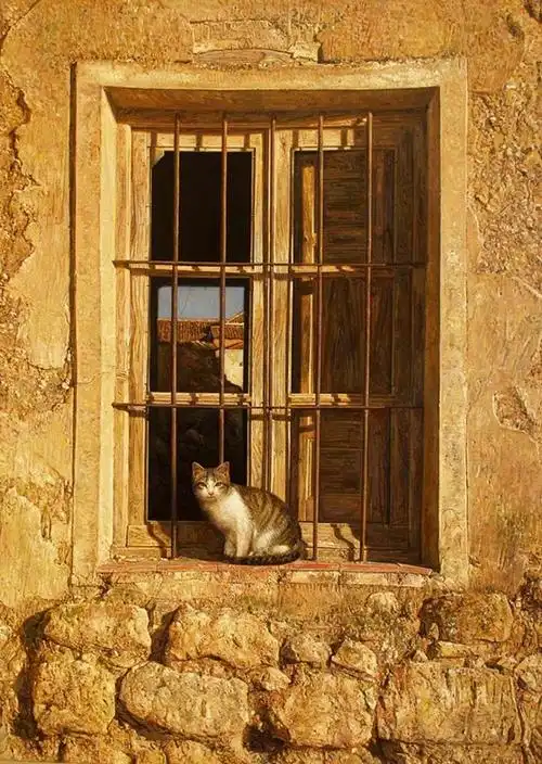 西班牙antonioguzmancapel超写实主义绘画作品2