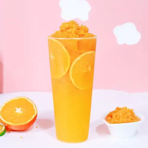 橙子罐头创御果肉奶茶茶店专用满杯霸气原料水果罐头