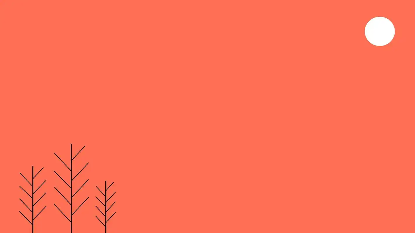 纯色背景创意桌面壁纸,简简单单的线条,描绘出丰富的情感,非常唯美的