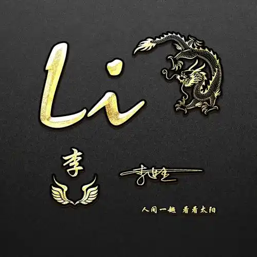 姓氏头像第196期,新款龙运当头大气励志签名头像,请查收