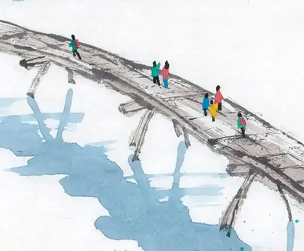 笔墨的减法同样也是一种美-刘燕声山水画小品