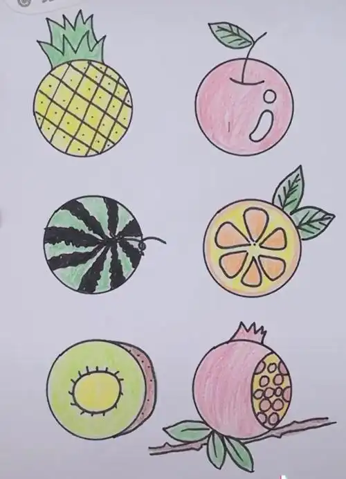 小小艺术家 写美篇圆形创意画 小朋友们想一想,在圆形上作画,可以把它