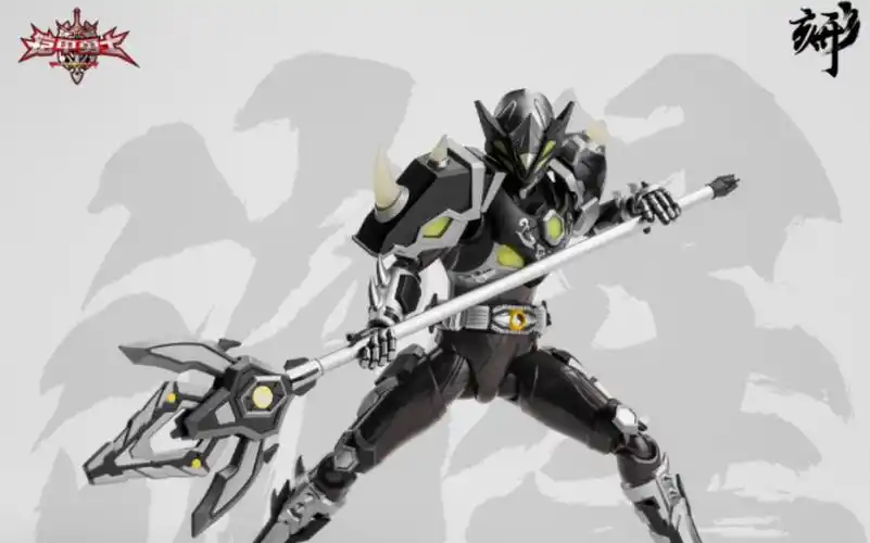 【新胶资讯】异次元重工 铠甲勇士 黑犀侠 金属黑配色