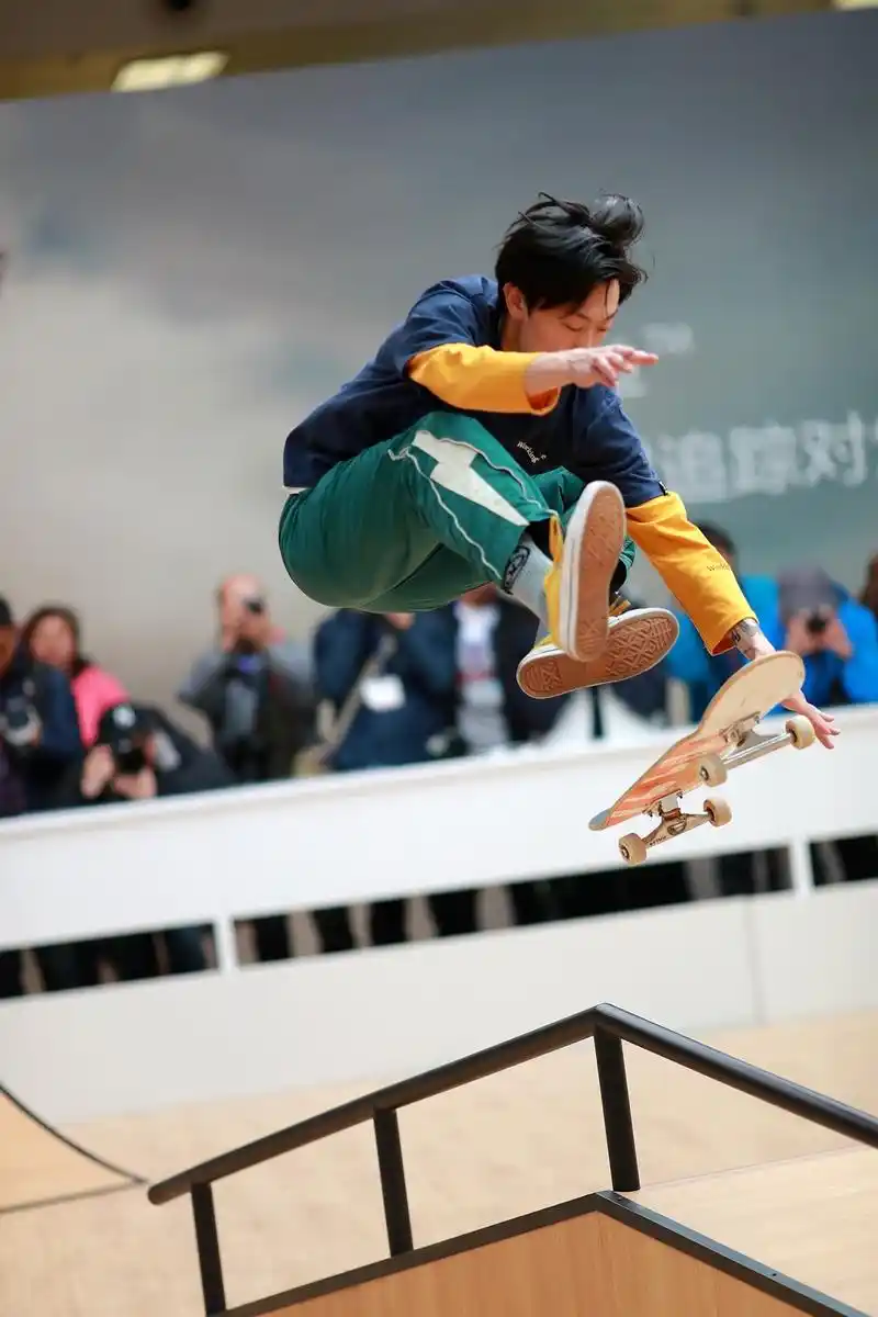 2019china p&e 滑板表演者