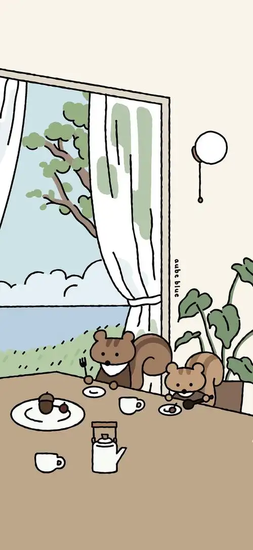 三张可爱的pad壁纸09更新一下这个系列还有手机壁纸06