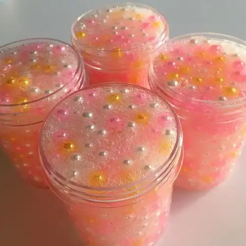 珍珠泥 史莱姆水晶泥 仙气少女ins声控 diy益智彩色手工玩具 包邮