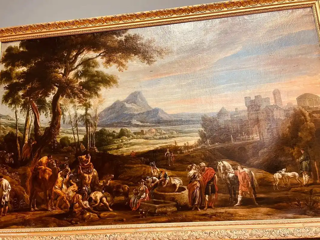 中世纪欧洲乡村油画 - 抖音