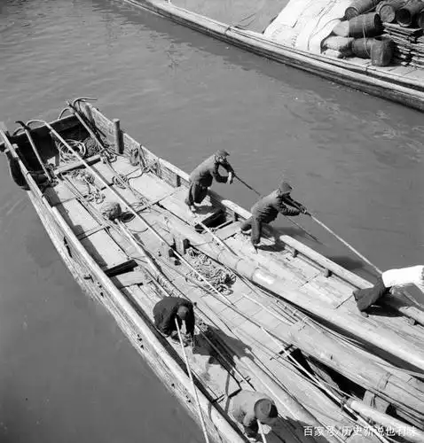 旧社会的船工历史的见证者