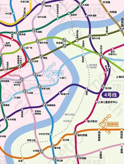 上海地铁规划线路图(上海机场联络线走向图)插图(5)