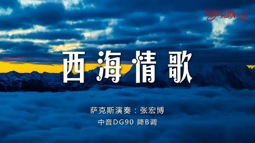 萨克斯西海情歌刀郎民族音乐精品深情感人震撼心灵