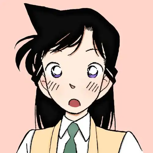 毛利兰超话 漫画上色·女高小兰兰 #名侦探柯南##毛利兰##漫画上色