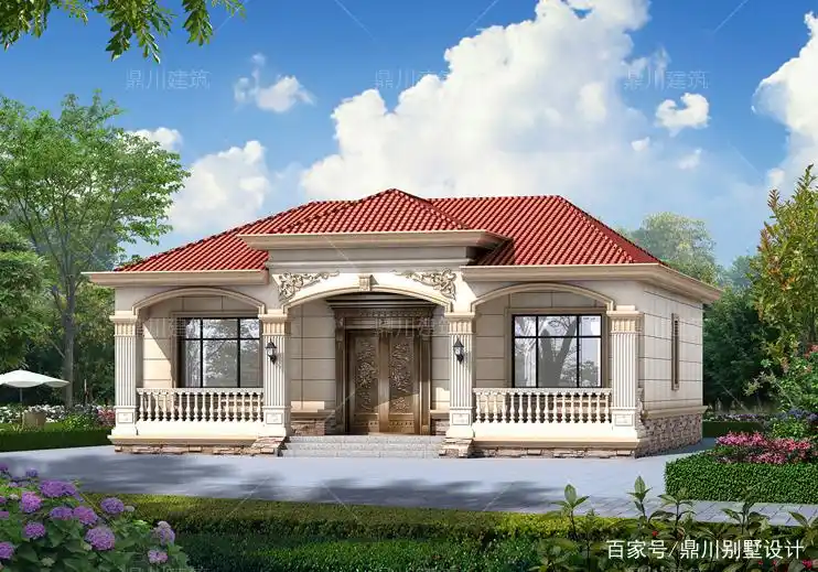 10套一层小别墅,大方实用还经济,适合农村建