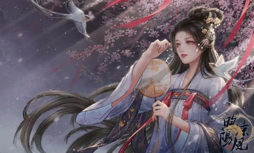 (古风美人)绘师:凉风熙阳 - 堆糖,美图壁纸兴趣社区