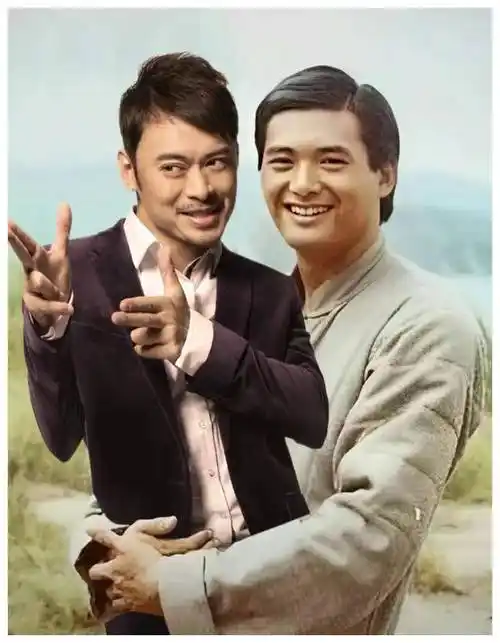 和周润发合影的男孩,真是李小龙义子_樊少皇_照片_樊梅