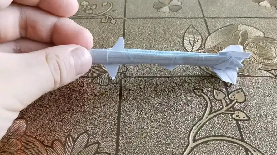 【折纸转载】jayson merrill 响尾蛇空空导弹