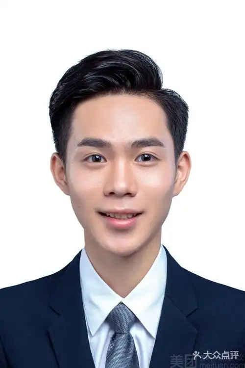 精致证件照 白底精修