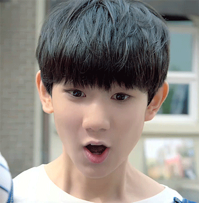 王源gif张嘴gif惊讶gif哇gif