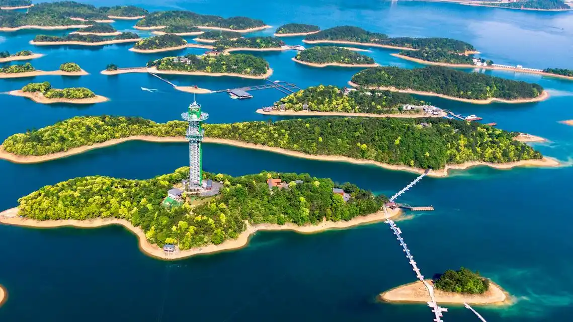 这里是江西九江庐山西海