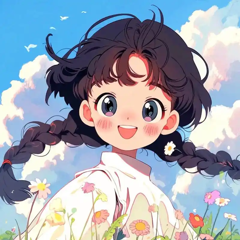 治愈系动漫女头 治愈系动漫女生头像,可可爱爱