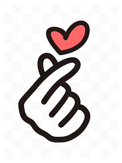 手指手势png13151122红色线条手指png30122184手绘商务握手合作png免