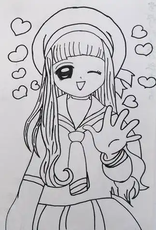 儿童简笔画教儿童简笔画11岁10岁至12岁简笔画中班幼儿涂色简笔画卡通