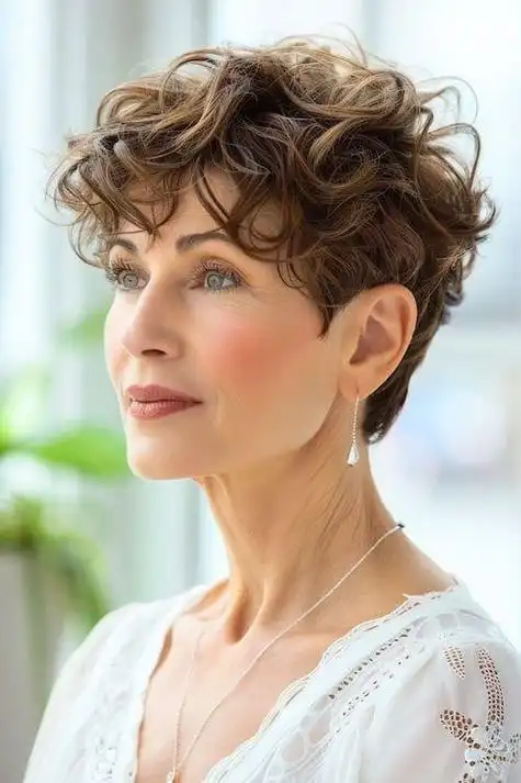 中年女性发型别乱剪,最好试试层次短发,好看时尚有气质